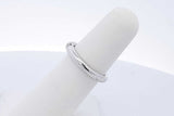 0.06ctw Diamond Ring In 14k White Gold 4.4 Grams Size 5.5 Eb0126orxde