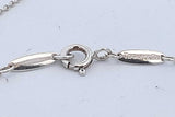 Tiffany & Co. Elsa Peretti Sterling Tear Drop Pendant Necklace 3.3g Eb0926lorde
