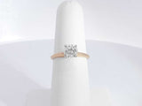 0.98 Cttw Diamond 14k Yellow Gold Solitaire Ring 2.3 Grams Size 6 Aa0626lzxzsa
