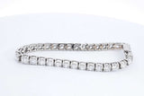 Lab Grown Diamond Approx. 8.50ctw Tennis Bracelet In 14k Wg 16.2g Eb0624oxxzdu