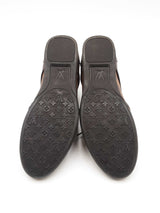 Louis Vuitton Trainers In Damier Ebene Coated Canvas Size Eu 38.5 Fw0126oxzdu