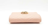 Gucci Gg Marmont Chevron Quilted Leather Flap Hs0624rrxsa