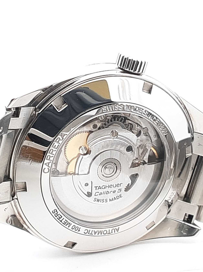 Tag Heuer Carrera Stainless Steel Automatic 39mm Watch Fw1224rxzdu
