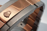 Rolex Datejust 41mm Sundust Dial Stainless & Everose Gold Watch Eb0426lxxxzde