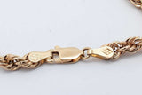 10k Yellow Gold Rope Bracelet 2.9 Grams 9 Inch Eb0426crsa