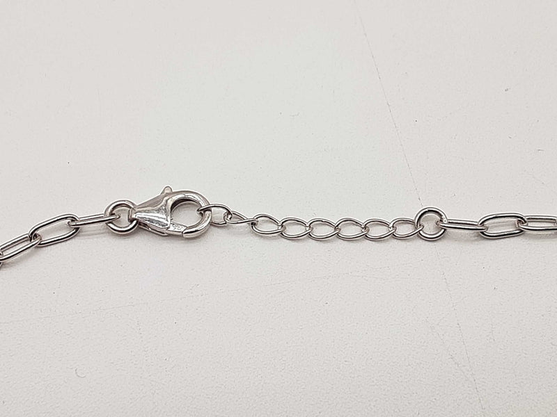0.80 Cttw Lab Grown Diamonds 0.925 Silver 6.7g Bar Pendant Chain 19 In Do0525srde
