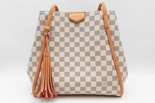 Louis Vuitton Propriano Damier Azur Hand Bag Sd0725lpzxde