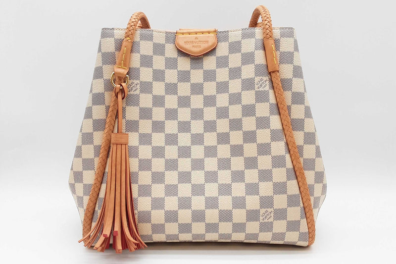 Louis Vuitton Propriano Damier Azur Hand Bag Sd0725lpzxde