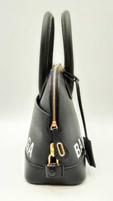 Balenciaga Ville Signature Grained Calfskin Leather Sd0625rzxdu