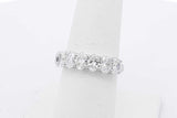1.96cttw Lab Grown Oval Diamond Ring 14k White Gold 2.4g Size 6.75 Eb0826crxsa