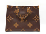 Louis Vuitton Onthego Mm Bag In Reverse Monogram Giant Coated Canvas Fw0626lsordu