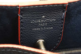Louis Vuitton Marine Rouge Grained Calfskin Lockme Go Tote Bag Eb0526liixsa