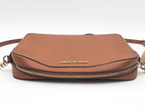Michael Kors Jet Set Crossbody Brown Saffiano Leather Sd1224lrsa