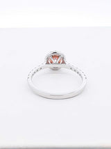 0.85 Cttw Lab Grown Diamond & 14k Gold Ring With Cert 2.1 Grams Sz 7 Fw0625wcsdu