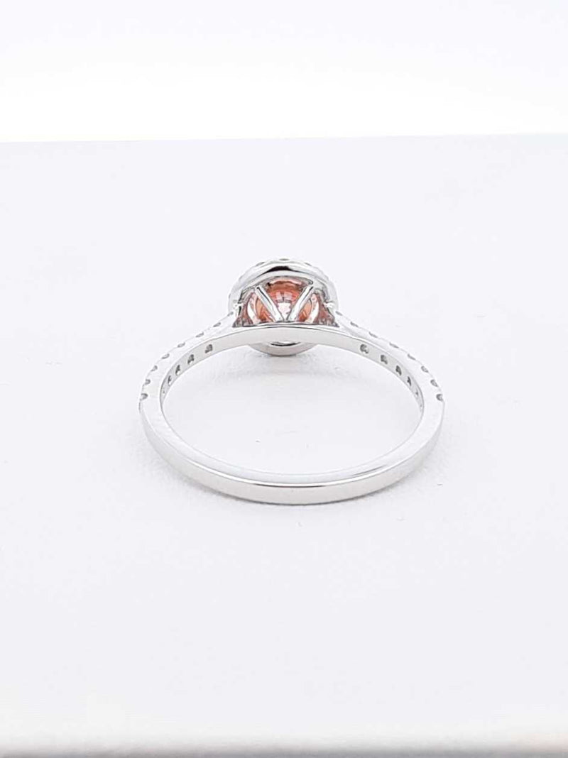 0.85 Cttw Lab Grown Diamond & 14k Gold Ring With Cert 2.1 Grams Sz 7 Fw0625wcsdu