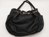 Michael Kors Jet Set Black Leather Hobo Bag Sd0625orsa