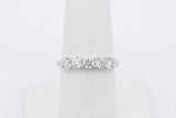 0.85cttw Lab Grown Diamond Ring In 14k White Gold 1.7 Grams Size 7 Eb0826prxsa
