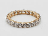 1.61 Cttw Lab Grown Diamonds 14k Two Tone Gold 1.41g Ring Size 6 Do0726pxzde