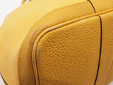 Hermes Garden Party 36 Jaune Yellow Canvas Leather Tote Bag Do0226oxzxde
