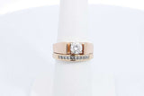 Approx. 0.6ctw Diamond Ring In 14k Yellow Gold 8.1 Grams Size 6.5 Eb1124ppxdu