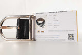 Gucci Micro Guccissima Black Leather Belt Size 110-44 Sd0426crde