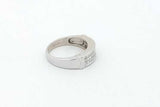 0.78cttw Princess Cut Diamond Ring In 14k White Gold 5.2g Size 6.75 Eb0926prxsa