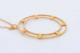 24k Yellow Gold Necklace 7.4 Grams 18 Inch Eb0824prxsa