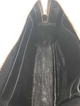 Yves Saint Laurent Metallic Silver Leather Camera Crossbody Bag Eb0826psxde