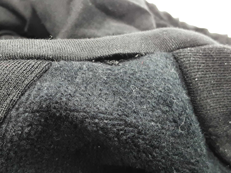 Fendi Black Cotton Zipper Hoodie Jacket Do0325exzde