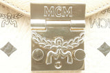 Mcm Spot Park Avenue Monogram Visetos Satchel Top Handle Bag Eb0526lrxsa