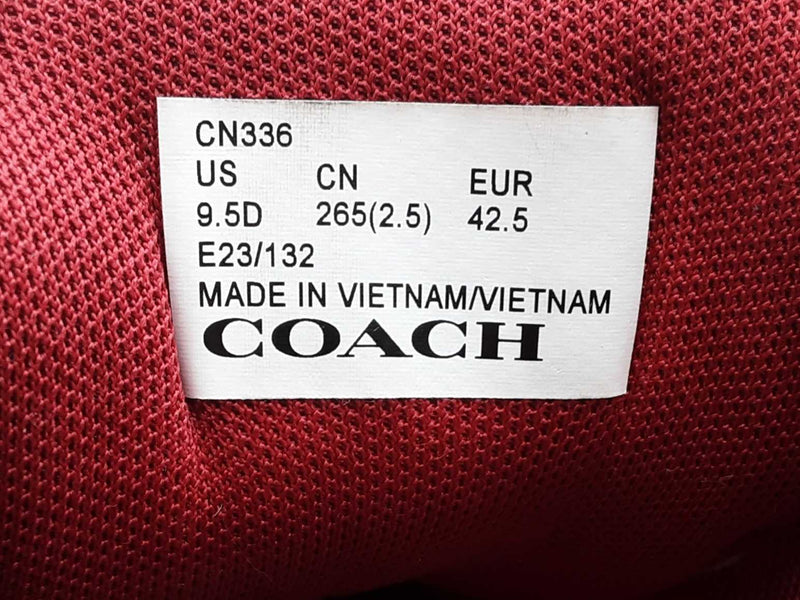 Coach C301 Cn336 Multicolor Shoes Size 9.5d Do1025lrde