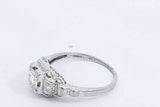 Approx. 0.51ctw Diamond Ring In 18k White Gold 2.7 Grams Size 8.25 Eb0924irxsa