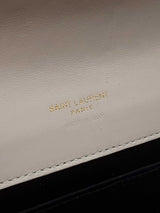 Yves Saint Laurent Cassandre Pouch In Ecru Matelassé Carré Lambskin Fw0926wzxdu