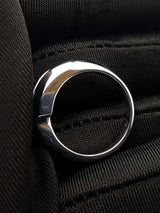 0.45 Cttw Diamond Bypass Ring In 18k White Gold 7 Grams Size 6.75 Fw0626errdu