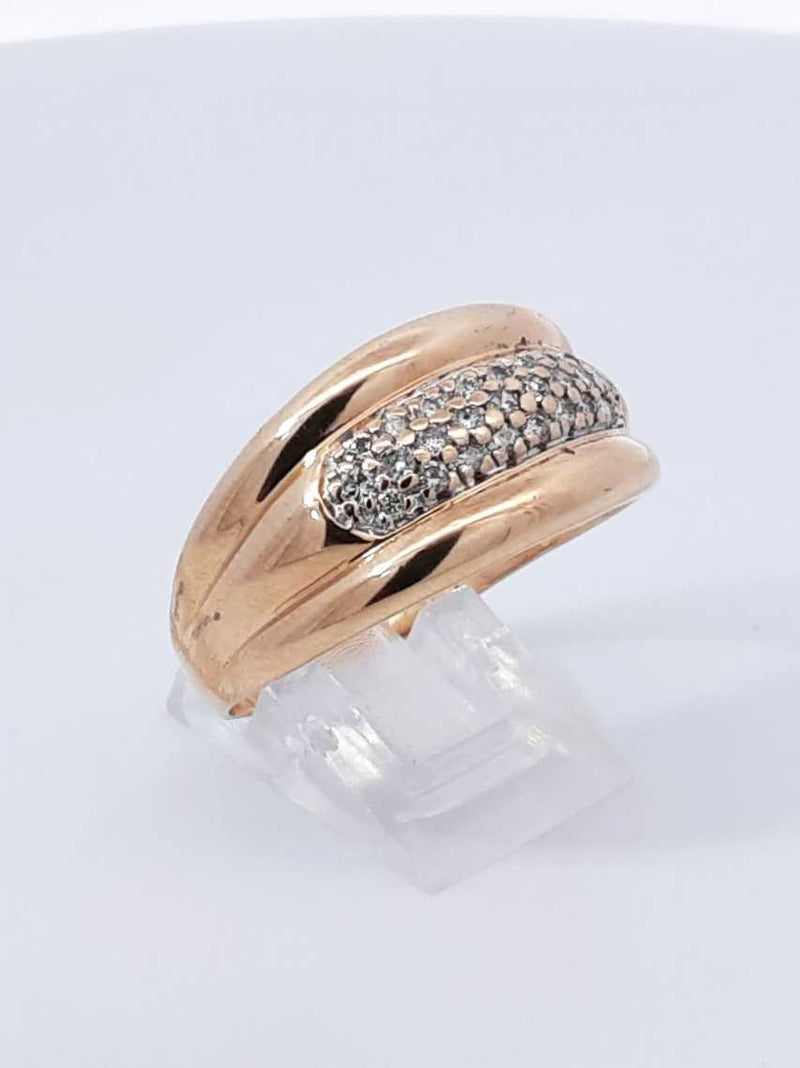 0.50 Cttw Diamond & 14k Yellow Gold Cluster Ring 7.5 Gram Size 13.75 Fw0825orxdu