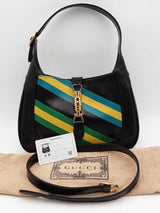Gucci Jackie 1961 Centum Geometric Leather Hobo Shoulder Bag Eb0326irxsa