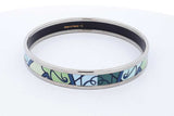 Hermes Coup Fouet De Cheval Enamel Bangle Bracelet 7 Inch Eb0326lorde
