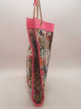 Gucci Canvas Flora Large Rajah Chain Tote Bag Sd0525czxsa