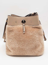 Kate Spade Marti Faux Shearling Bucket Bag Eb0526pxsa