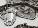 Balenciaga Le Cagole Rhinestone Embellished Shoulder Bag Eb0526rxzdu