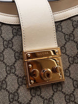 Gucci Medium Padlock Tote In Gg Supreme Monogram Coated Canvas Fw1125prrdu