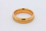 24k Yellow Gold Wedding Band 13.4 Grams Size 9 Eb0726lixzsa