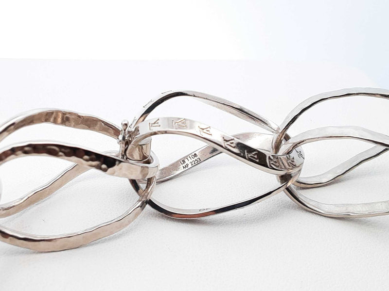 Louis Vuitton Sautoir Infinivi Silver-tone Necklace 42 Inch Fw0625lrzdu