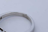 0.72cttw Diamond Ring In 14k White Gold 5.2 Grams Size 5.5 Eb0725wxzde