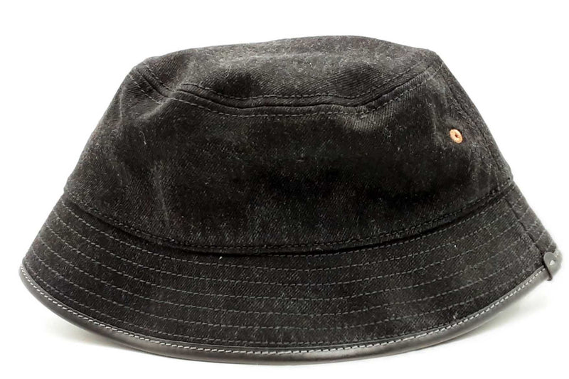 Coach New York Black Denim Bucket Hat Eb0524oxsa