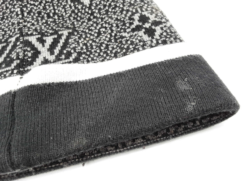 Louis Vuitton Gray Monogram Beanie Hat Do0825lrxde