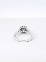 Enchanted Disney Cinderella's Engagement Ring In 14k White Gold 3.5 Grams Size 4 Fw0626oezdu