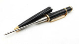 Cartier Black Leather Notepad Wallet With Pen Eb0925lxzdu