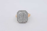 0.53cttw Diamond Ring In 18k Yellow Gold 7.2 Grams Size 8 Eb0726cxzsa