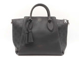Louis Vuitton Haumea Black Mahina Leather Tote Bag Fw0622lzxzdu